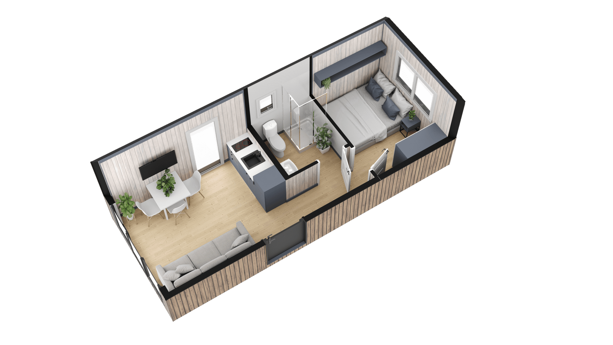Bungalow Glamping Premium