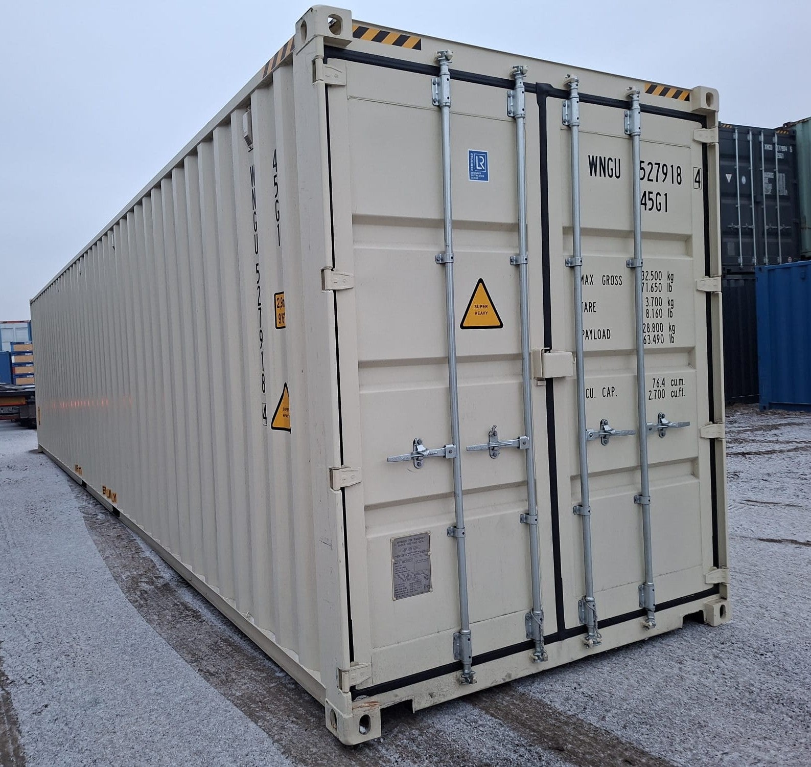 Neuer 40-Fuß-High-Cube-Container