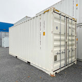 20-Fuss High-Cube Seecontainer – Weiss