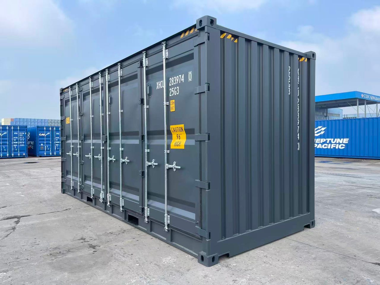 Conteneur open-side high cube 20 pieds