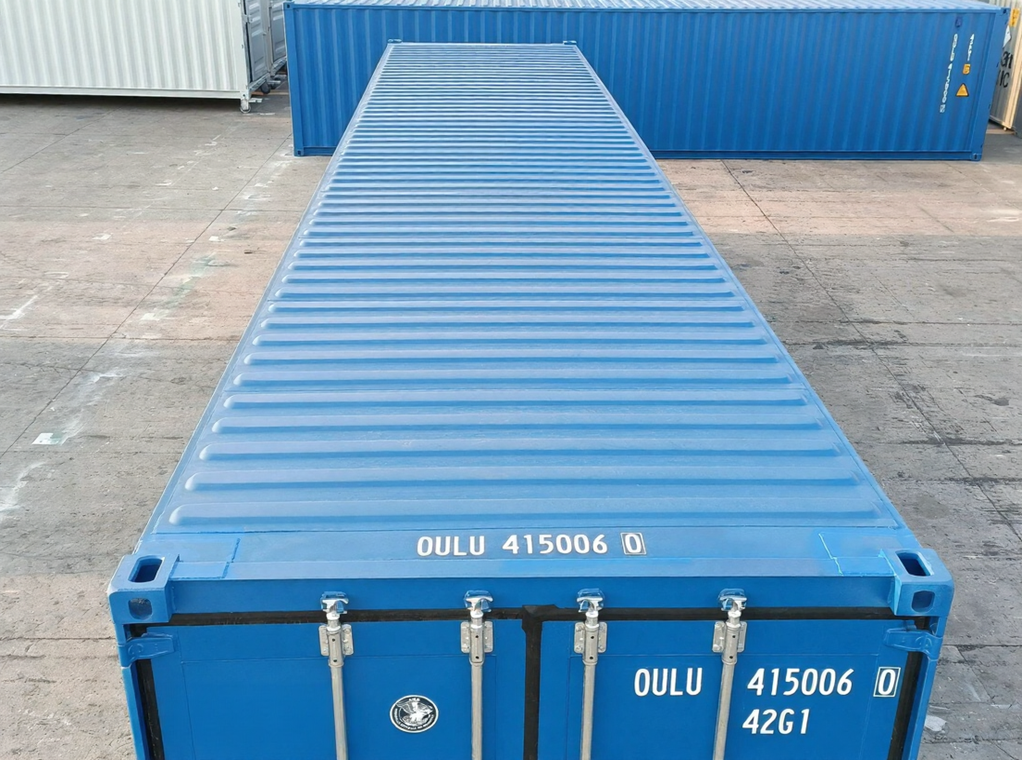 Conteneur 40' DC – Certifié ISO et livrable rapidement