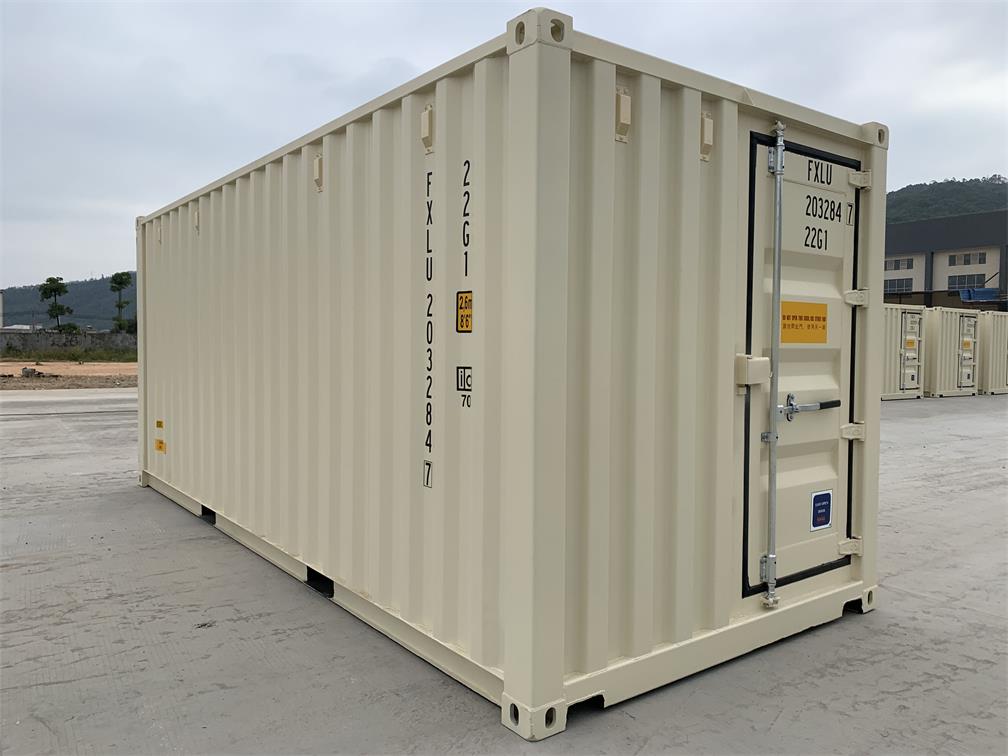 Container marittimo da 20 piedi con tre porte