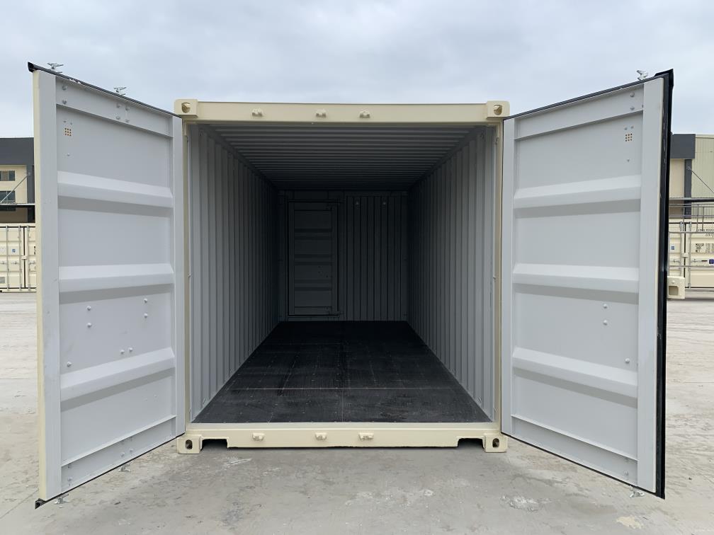 Container marittimo da 20 piedi con tre porte