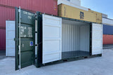 20-Fuss High-Cube Container mit Seitentüren