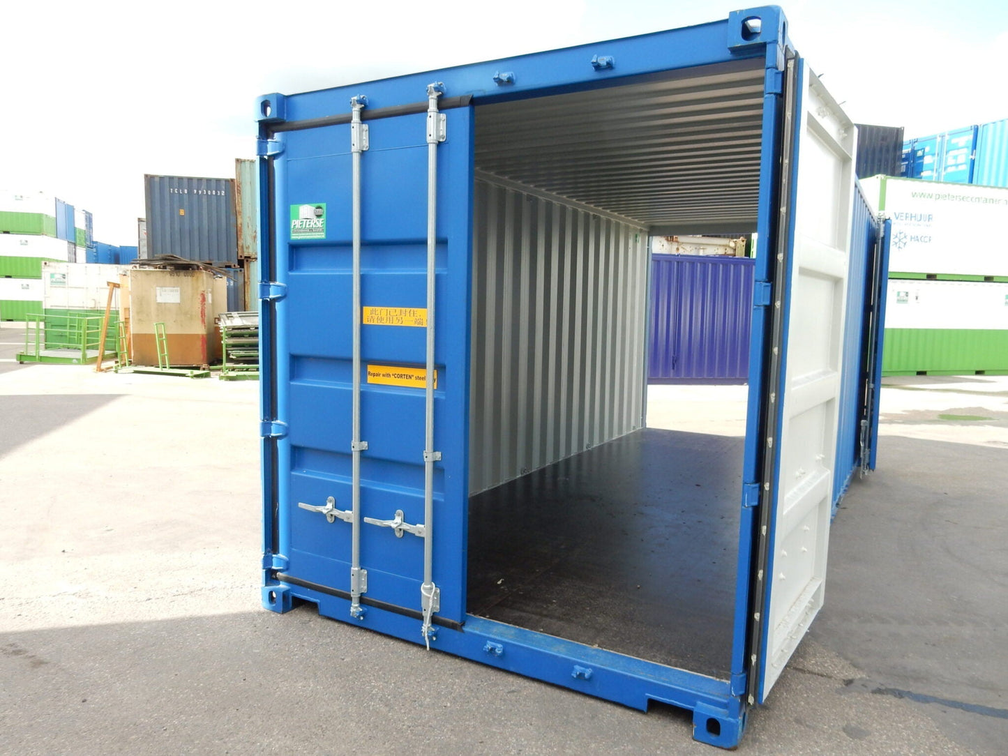 20-Fuss Doppeltür-Container