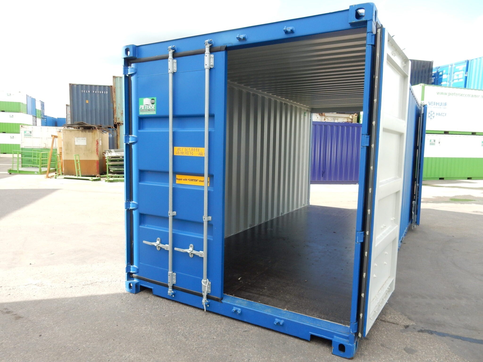 20-Fuss Doppeltür-Container