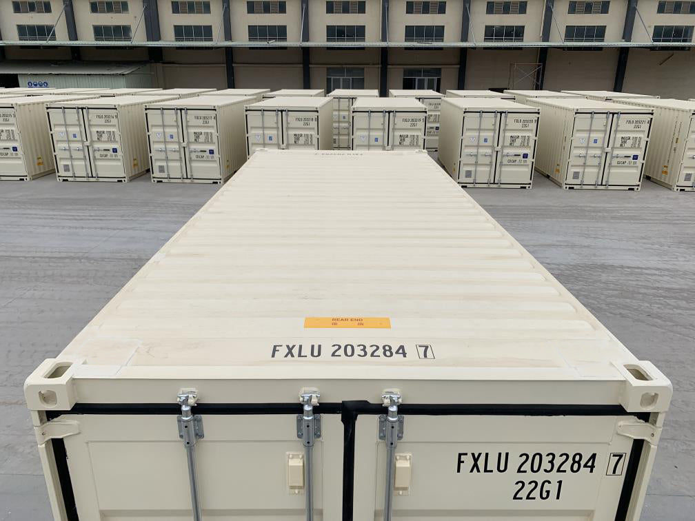 Container marittimo da 20 piedi con tre porte