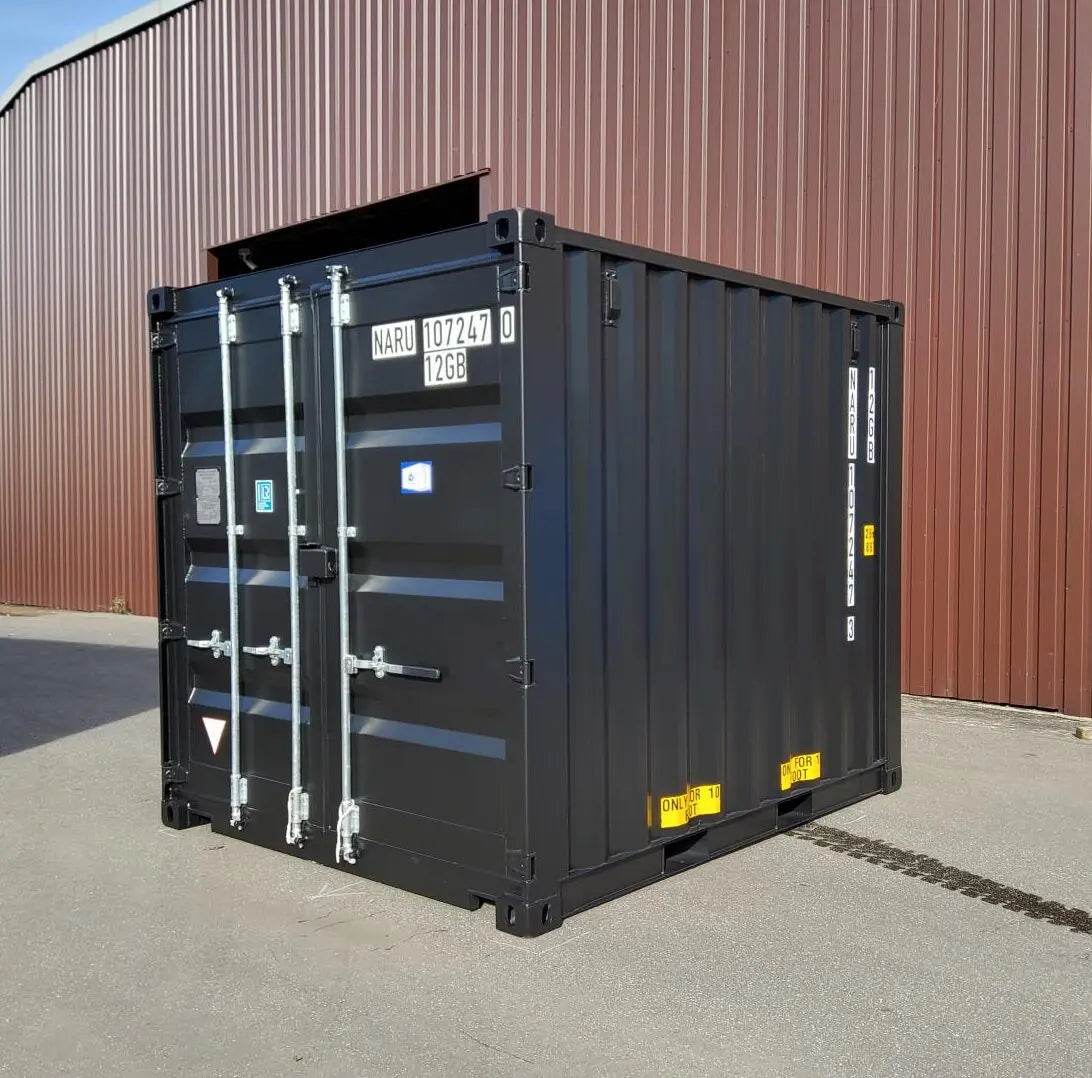 Container marittimo nuovo da 10 piedi – RAL 7016 (Antracite)